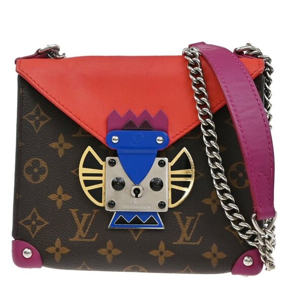 LOUIS VUITTON Pochette Mask PM Chain Shoulder Bag - Picture 1 of 16